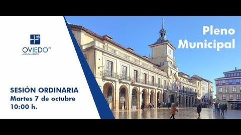 Pleno ordinario, 2 de diciembre de 2025