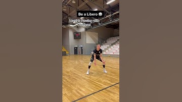 How to be a Libero in Volleyball 🏐🔥 #volleyball