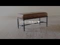Blackwell Hand-Forged Iron Bench Blackwell Hand-Forged Iron Bench