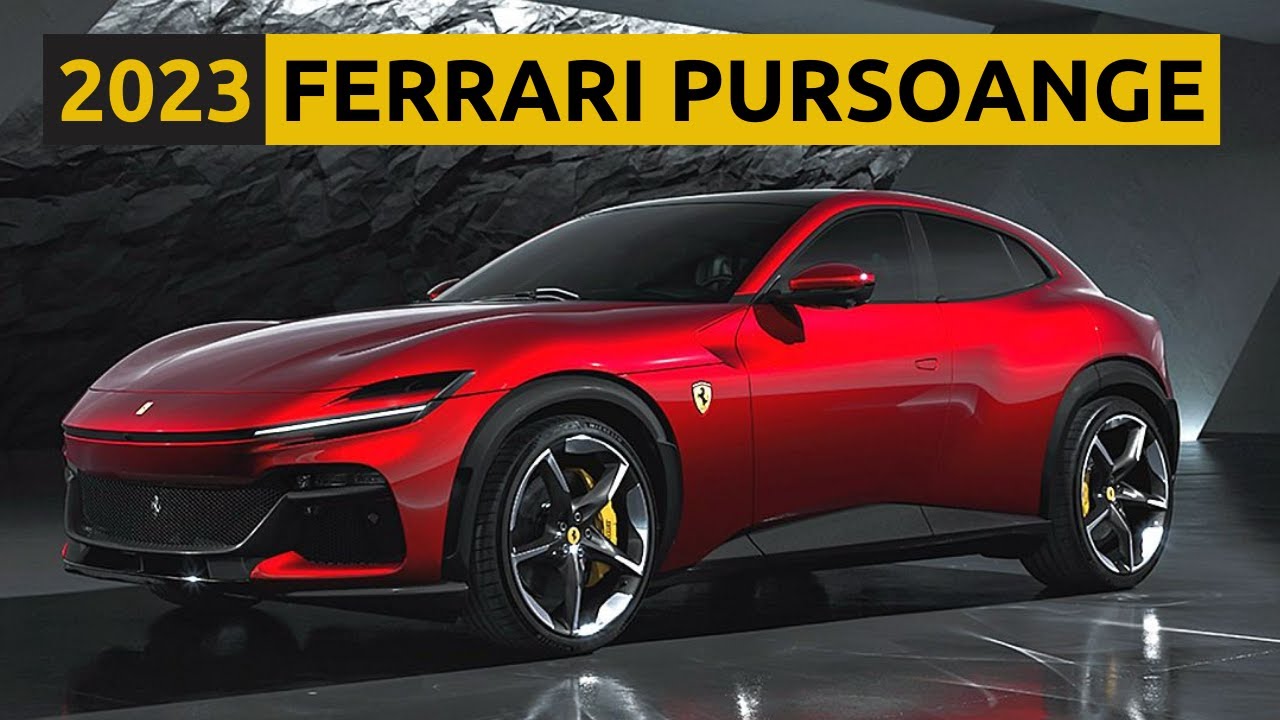 Ferrari Purosangue 2023 Crossover - Review (V-12, Sport SUV, Iconic Red ...