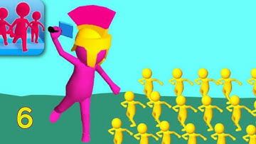 Join Clash 3D Gameplay Walkthrough Part 6 Levels 44-45 (Android, iOS)