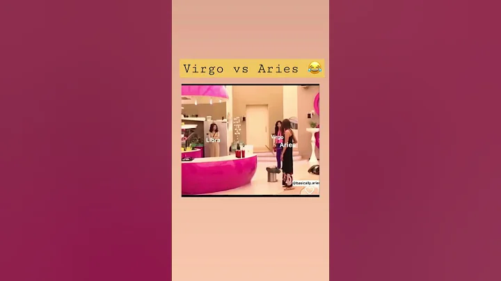 #virgo vs #aries 😆
