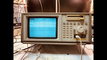 Обзор осциллографа + логический анализатор HP 1653B