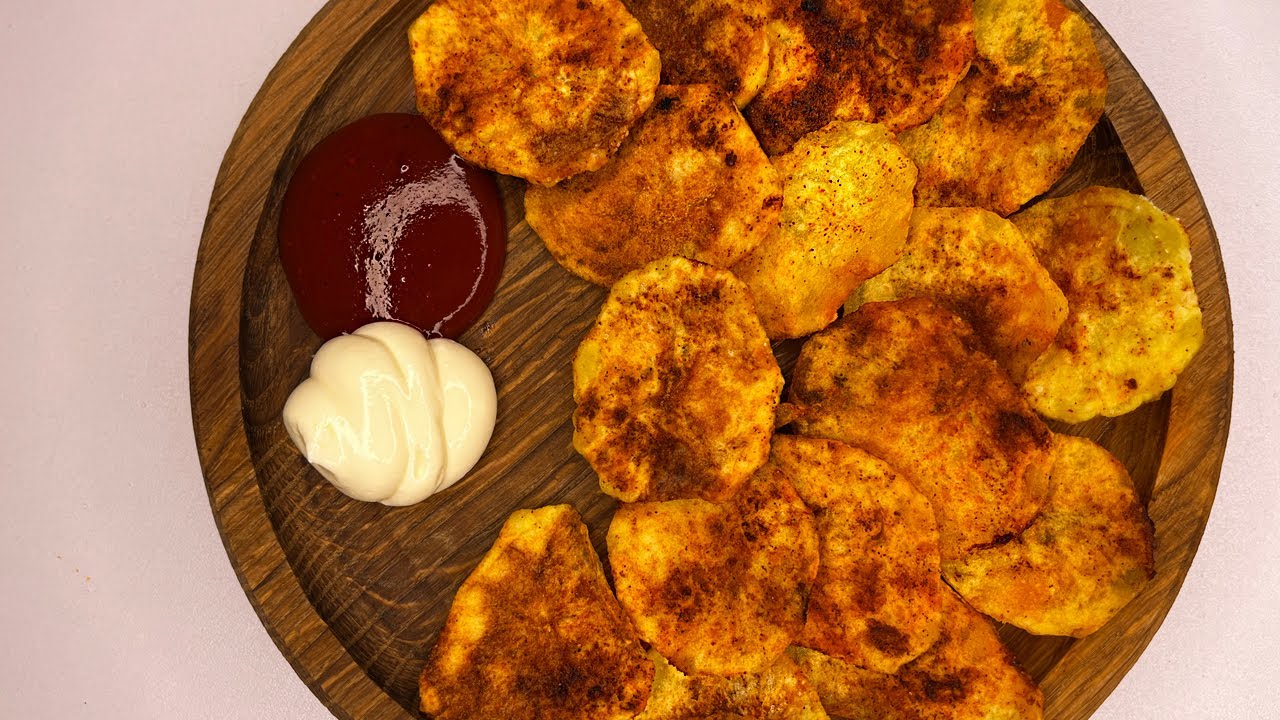 Crispy potato chips WITHOUT OVEN and WITHOUT PAN in 6 minutes YouTube
