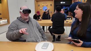 Apple Vision Pro Apple Store Demo and Impressions