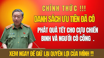 CHÍNH THỨC: Phát Quà Tết 2026 Cho Người Có Công – Danh Sách Ưu Tiên ĐÃ CÓ!