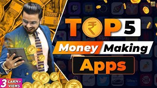 Top 5 Money Making Mobile Apps | How to Earn Online Income | 100% Genuine Earning Apps