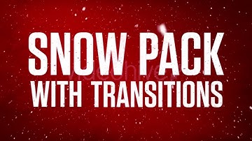 Snow Pack with Transitions   Free Download Motion Graphics Template