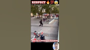 Rate this trick 😱 Respect 🔥😱💯 #react #funnyreactions #reaction #shorts