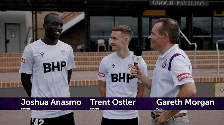 Perth Glory debutants I Joshua Anasmo & Trent Ostler