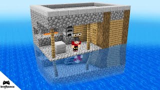 Suda Issiz Evde Mahsur Kaldik - Minecraft