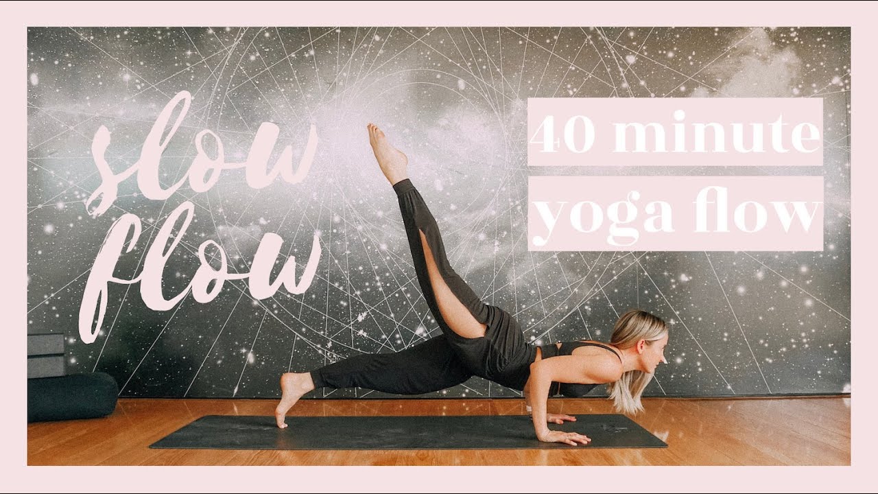 40 min SLOW FLOW YOGA flow // The Yoga Inspired Life