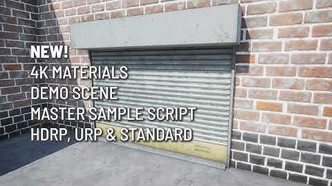 Modern Doors v2 - Unity Trailer