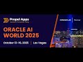 Propel Apps at Oracle AI World 2025 | AI-Powered Mobility for Oracle ERP