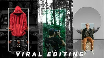 Camera Frame Two Color Photo Editing Tutorial in Mobile।Social Media Trending Photo Editing Tutorial