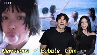 NewJeans (뉴진스) 'Bubble Gum' Official MV REACTION!! by Ryan & Tiana 49,161 views 1 month ago 8 minutes, 21 seconds