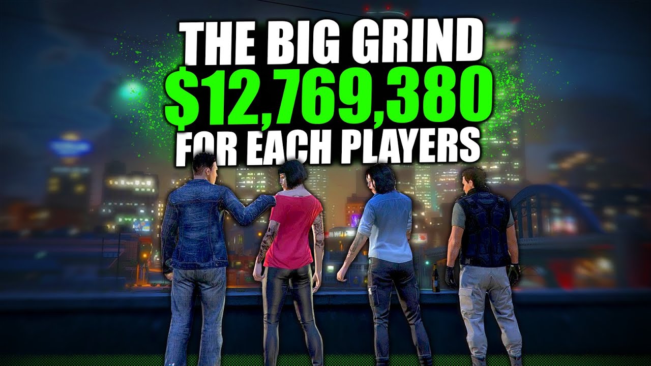 Grinding For The Summer DLC With OG Heist Criminal Mastermind! | $12,769,380 For Each Players!