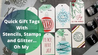 Quick & Easy Holiday Gift Tags | Easy Holiday Gift Tag Ideas | Easy Holiday Gift Tags DIY