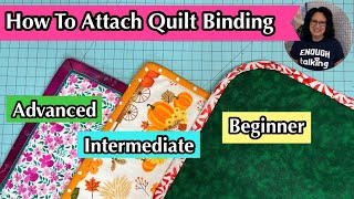 How To Bind A Quilt ❤️ Easy Binding Technique 2022