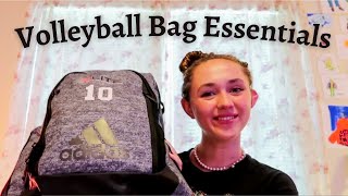 What I Keep In My Volleyball Bag! Volleyball Essentials / Abigail Stuart