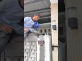 Plaster removal method using a hammer drill #building #construction #satisfying