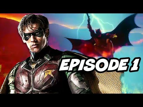 Titans Episode 1 Batman Easter Eggs and Young Justice Season 3 Breakdown