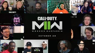 Call Of Duty Modern Warfare 2 Gameplay Trailer | REACTION MASHUP