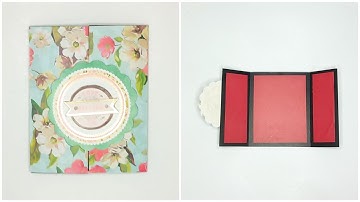 DIY - Gate Fold card tutorial #card