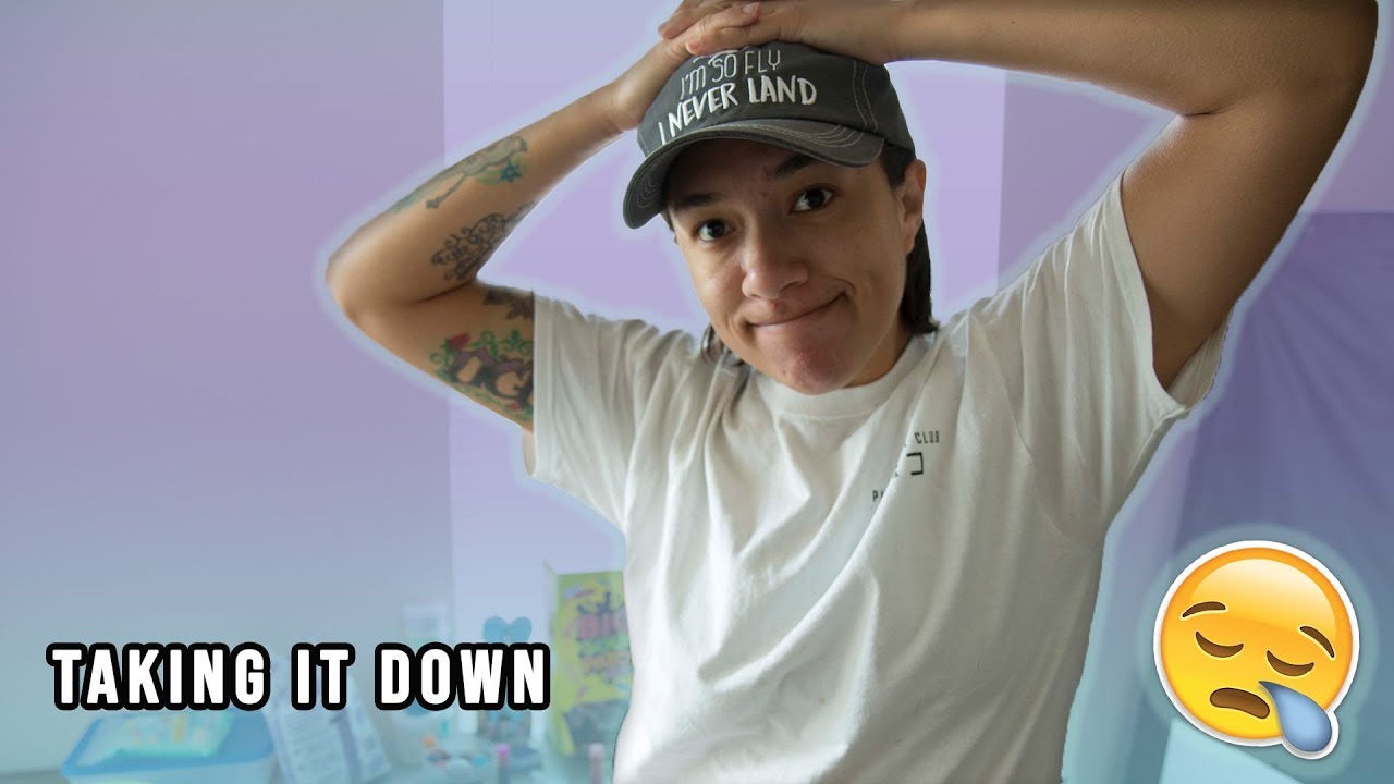 TAKING DOWN MY SLIME ROOM