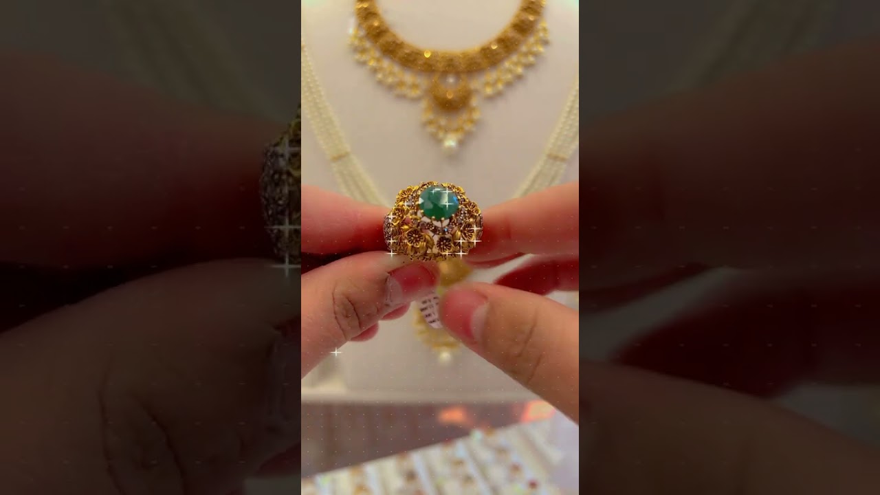 21k gold jewellery rings 💍 