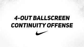4-Out Ballscreen Continuity Offense