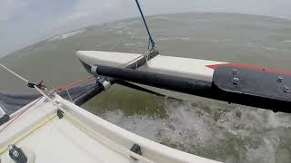 Squirt trimaran - 2022 Texas 200, Laguna Madre Downwind by Eric Dahlkamp 558 views 1 year ago 4 minutes, 18 seconds