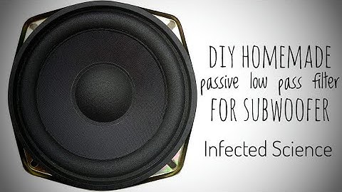 DIY Passive low pass filter for subwoofer - increase bass of your subwoofer