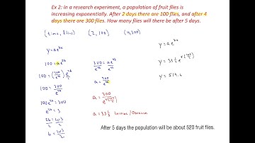 3.5 Exponential and Logarithmic Models