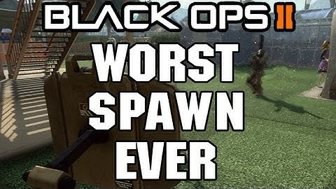 SPAWN KILLING GUARDIAN Black Ops 2 - Worst Spawn EVER!