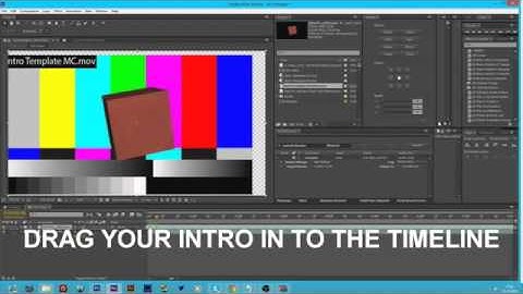 FREE Intro Template: 3D Minecraft Explosion #125 w/Tutorial
