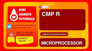 CMP R I Logical Group Instructions in 8085 #electronicsengineering #8085programming #8085