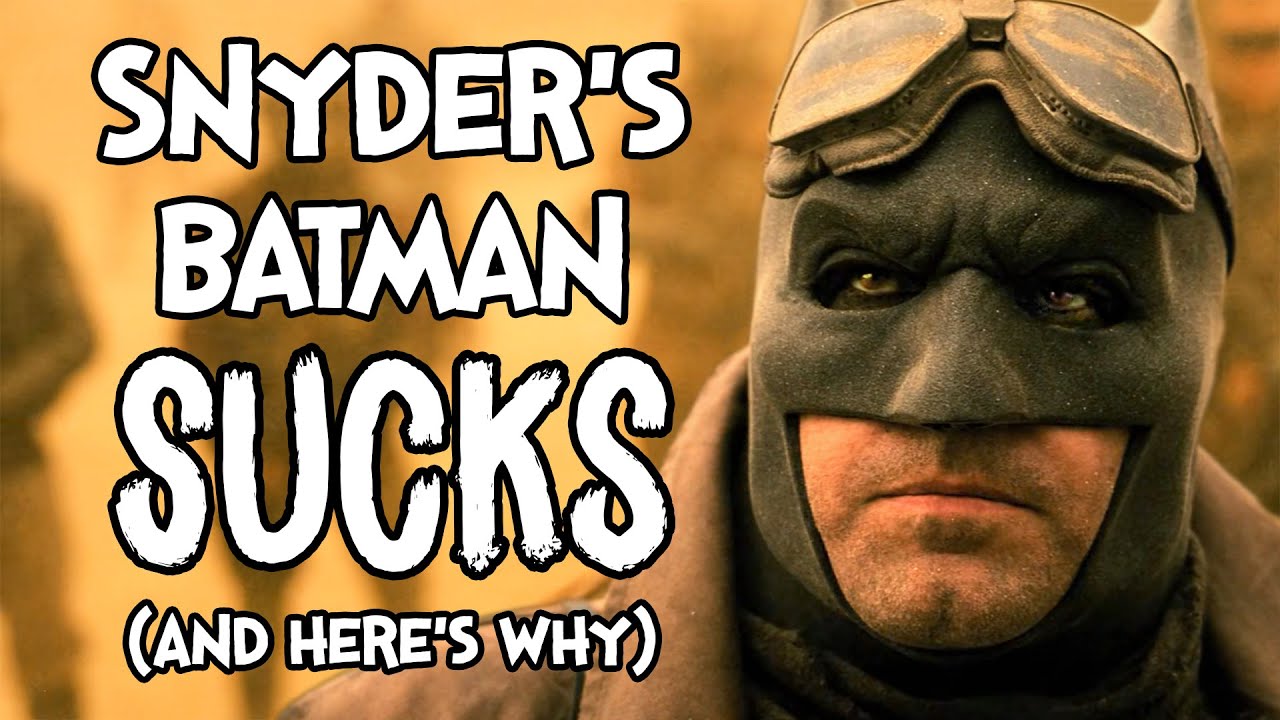 Snyder’s Batman Is Terrible (And Here’s Why) - Snyder Cut