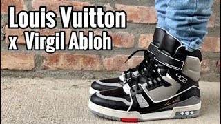 Louis Vuitton x Virgil Abloh SS19 High Top Sneaker review 