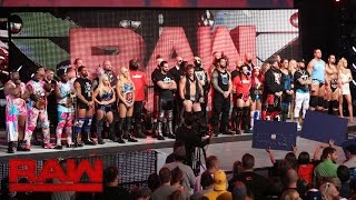 Stephanie McMahon and Mick Foley announce the WWE Universal Championship: Raw, July 25, 2016