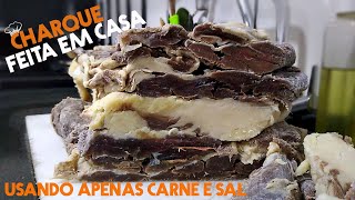 carne seca, jaba, charque,  caseira   com dois ingredientes