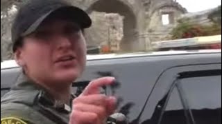 WHY I CARRY A PERSONAL PROTECTION DEVICE IN ORANGE COUNTY YOU HAVE DUMB COPS LIKE HONEYT?TS