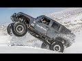 Wrangler Rubicon with stroked V8 HEMI on snow