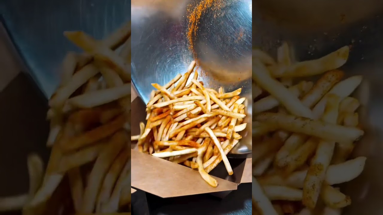 Golden Crispy Fish and Chips 🔥🐟 #shorts