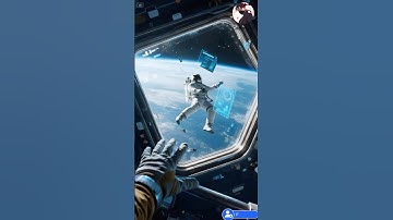 POV: Floating Above Earth in Space