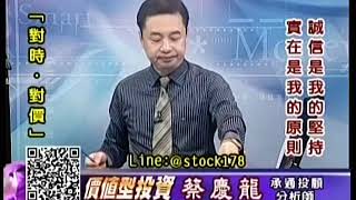 20190711 1600 蔡慶龍 價值型投資