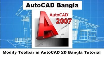 AutoCAD Tutorial for Beginners  Modify Toolbar Explain in Bangla  Autocad 2D Bangla