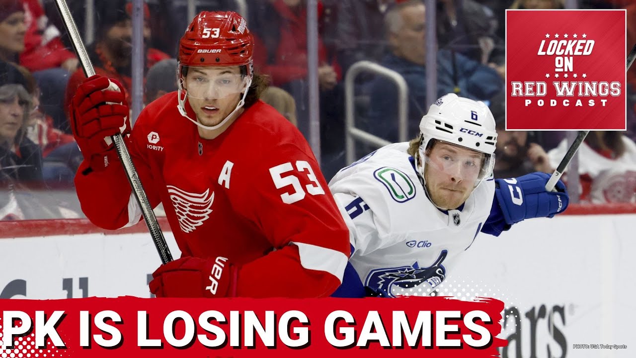 The Penalty Kill is costing the Red Wings games | Detroit drops games