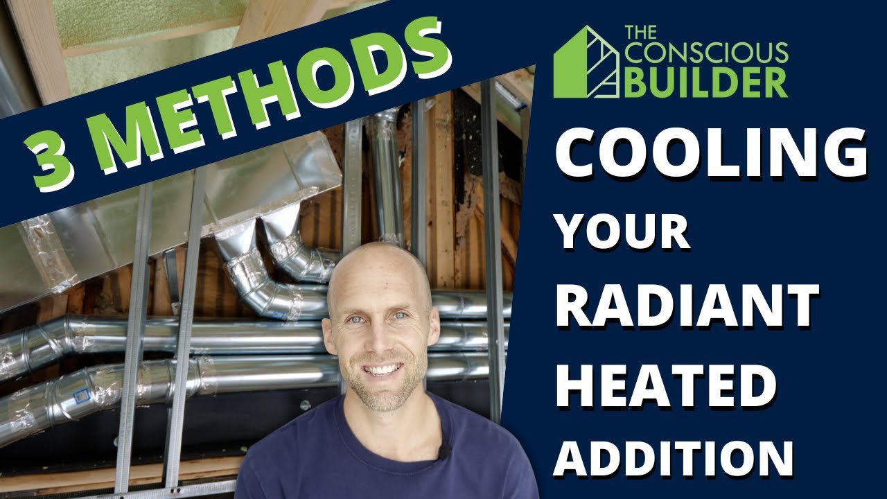 Три способа охладить помещение с лучистым отоплением