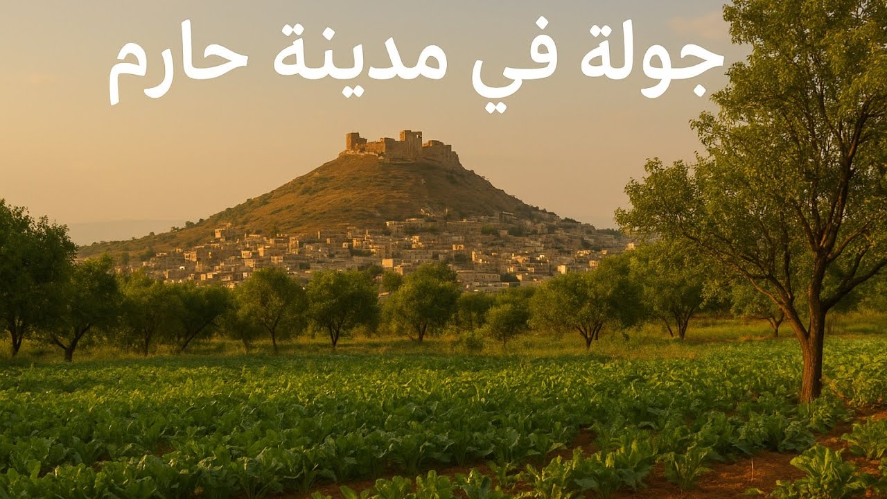 اكتشف سحر حارم 😍 رحلة بين الطبيعة، الأسواق، والقلعة التاريخية